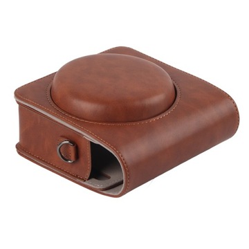 Чехол из искусственной кожи для FujiFilm Instax SQ6, коричневый