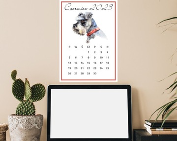 Календарь-планировщик на месяц Psy 2023