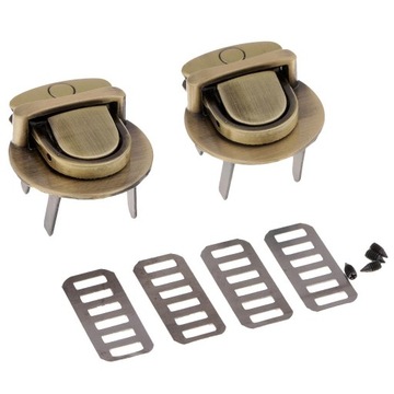 Застежка Tuck Lock для бронзового раунда