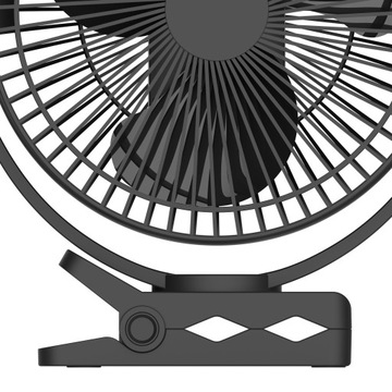 Аккумуляторный вентилятор 10000 мАч POWERFUL 4 SPEED с зажимом