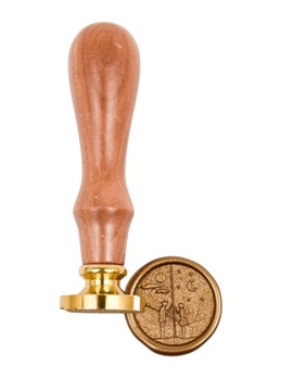 Stempel do laku stempel do pieczęci Stemple do laku Zakochani 2,5cm