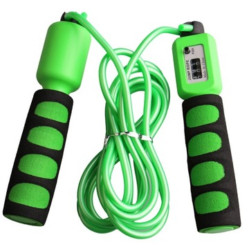 с зеленым верхом и ручкой из пенопласта.