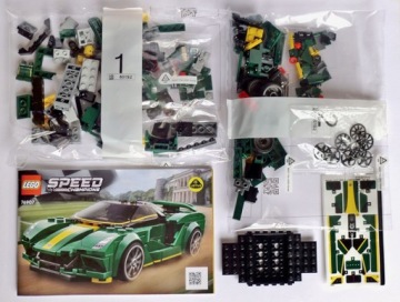 LEGO SPEED CHAMPIONS LOTUS EVIJA 76907 ГОНОЧНАЯ МАШИНА АВТОМОБИЛЬ В ПОДАРОК
