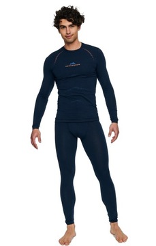 HENDERSON мужская термоактивная футболка NORDIC THERMIC 22969 *М*темно-синий