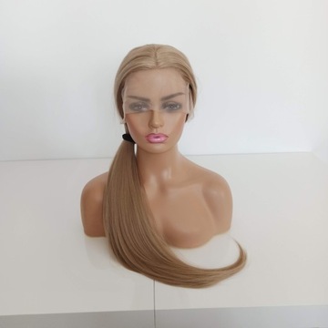 Парик LACE FRONT Блондин 40/55/80см + шапочка БЕСПЛАТНО