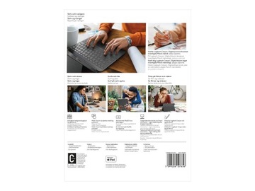 Logitech Logi Combo Touch для iPad 10-го поколения (США)