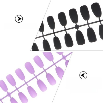 ФРАНЦУЗСКИЕ ИСКУССТВЕННЫЕ НОГТИ ЛАК ДЛЯ НАКЛАДНЫХ НОГТЕЙ 6 НАБОРОВ