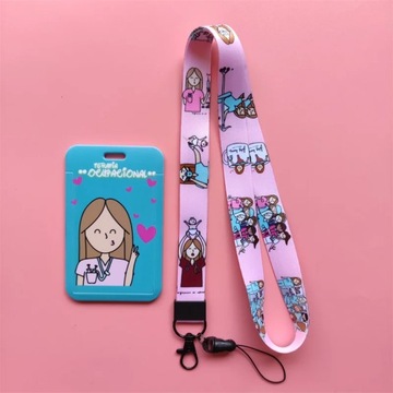 Держатель для удостоверения личности врача и медсестры, красивый шейный ремешок, ремешки, держатель для бейджа с именем