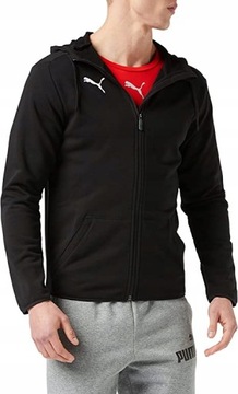 Y4087 Puma bluza męska LIGA Casual Hoody Jacke 655771-03 S