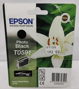 Tusz Epson T0591 Photo Black C13T05914010 03.2016