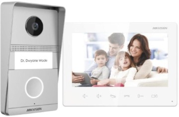 HIKVISION ЖК-ВИДЕОИНТЕРФОН, НАВЕРХНОСТНАЯ КАМЕРА, 2 Мпикс.