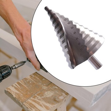 Ступенчатое сверло со спиральной канавкой, мм HSS Pagoda Step Drill для