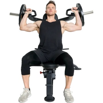 Скамья для упражнений WB-MP20 с изолированными подлокотниками Powertec