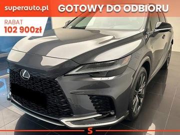 Lexus RX V 2025 Od ręki - 350h F Sport Design 2.5 Hybrid 250KM | Podgrzewane fotele!