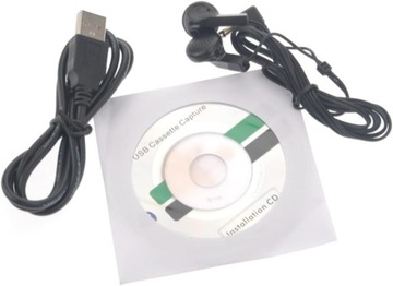 Кассетный кассетный магнитофон для ПК Кассетный кассетный магнитофон USB Конвертер кассет