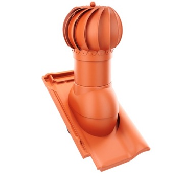 Kominek wentylacyjny OBROTOWY kulisty fi150 ROBEN PIEMONT KOLORY