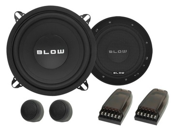 KOMPLET GŁOŚNIKÓW SAMOCHODOWYCH 2x5,25' 100W 4 Ohm