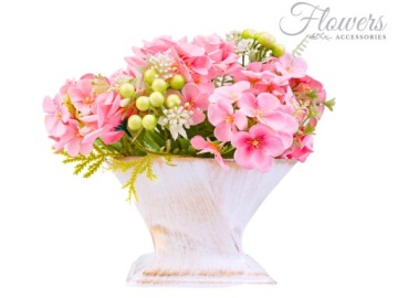 СОВРЕМЕННЫЙ ЦВЕТОЧНЫЙ ГОРШОК МИНИ ПЛАСТИКОВАЯ ВАЗА ЗОЛОТАЯ 22см