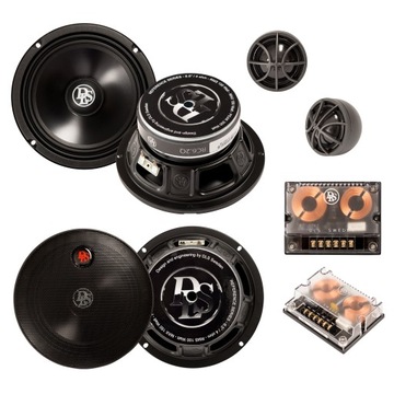GŁOŚNIKI SAMOCHODOWE DLS RC6.2Q AUDIO SYSTEM 100W 165MM DWUDROŻNE