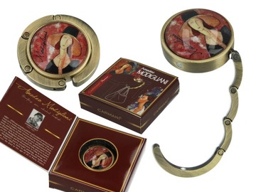 Wieszak na torebkę Modigliani Kobieta w kapeluszu