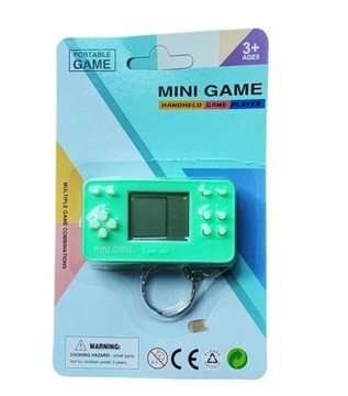 Mini gra gameboy tetris brelok