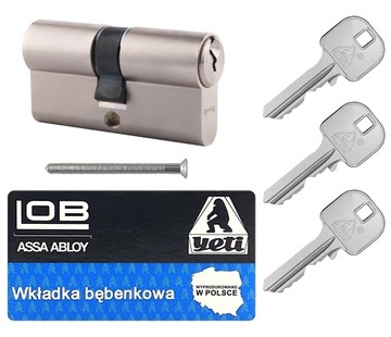 wkładka Lob Yeti WY 30/40 nikiel