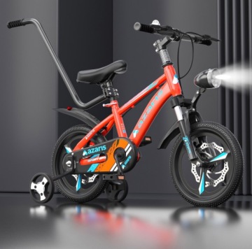 ДЕТСКИЙ ВЕЛОСИПЕД 12 ДЮЙМОВ, НАПРАВЛЯЮЩАЯ ДЛЯ ДИСКОВЫХ ТОРМОЗОВ, АМОРТИЗАТОР