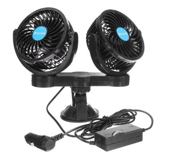 Автомобильный вентилятор Turbo x2 24 В 4 дюйма