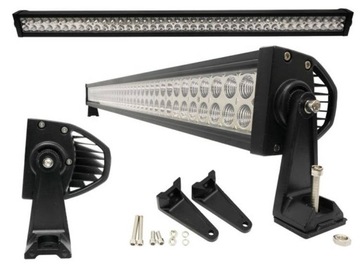 LIGHT BAR 80 LED 240W PANEL DALEKOSIĘŻNY LAMPA ROBOCZA 12V 24V COMBO 105 CM