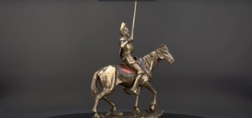 Статуэтка Скульптура Статуэтка ДОН КИКСТ НА ЛОШАДЕ ВЕРОНЕСЕ (WU76512A4)