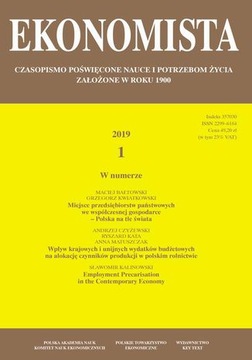 Ekonomista 2019 nr 1
