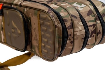 Жесткая и прочная сумка для удочки 100 см, 3 отделения.