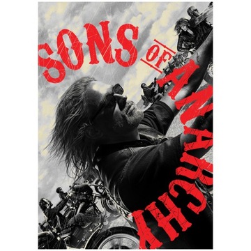Plakat Sons of Anarchy SOA Serial Art Poster