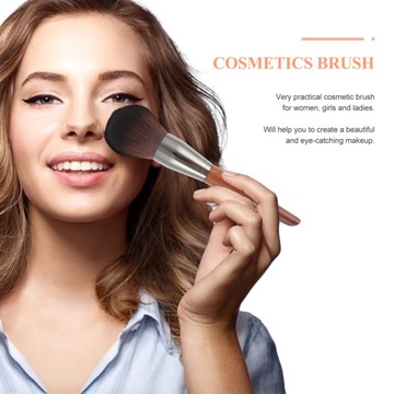 Крупная минеральная пудра, свободная кисть Simple Mix.