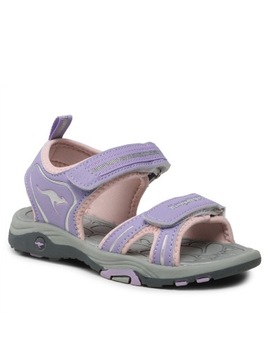 KangaRoos Sandały K-Leni Ancona 18870 000 6314 Lavender/Frost Pink