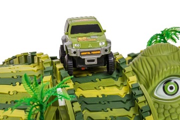 МЕГА ГОНОЧНАЯ ТРЕК XXXL ДИНОЗАВР ДИНОПАРК 200 ЭЛ.