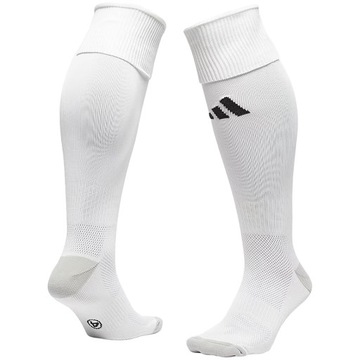 Getry Skarpety Piłkarskie ADIDAS MILANO 23 Oddychające Białe r. 43-45
