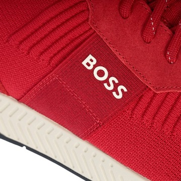 HUGO BOSS markowe sneakersy buty NOWOŚĆ RED 43