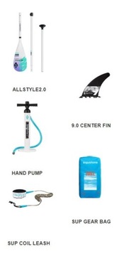 НАДУВАННАЯ ДОСКА WAVE PLUS 11.0 НАБОР AQUATONE 2024