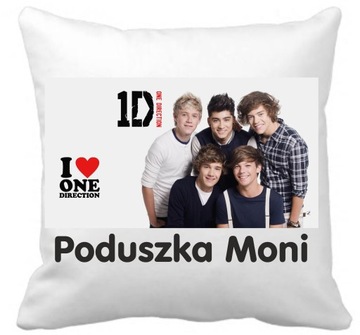 ONE DIRECTION PODUSZKA Mikrofibra+IMIĘ