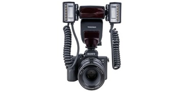 Lampa błyskowa do makrofotografii Yongnuo YN24EX do Sony _ OUTLET