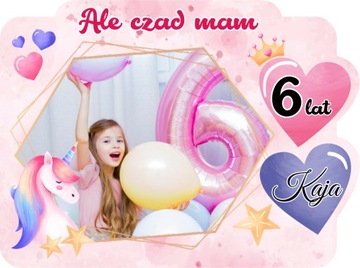 ФОТО-МАГНИТ Выходные данные Благодарность гостям на крещение, годовалый день рождения