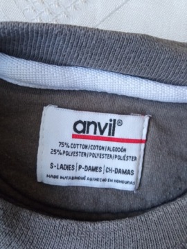 Молодёжная хлопковая толстовка Anvil размер S