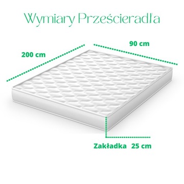 Prześcieradło JERSEY Z Gumką 90x200 Pomarańcz