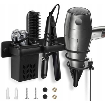 ФЕН И ДЕРЖАТЕЛЬ ВЫПРЯМИТЕЛЯ - ЧЕРНЫЙ