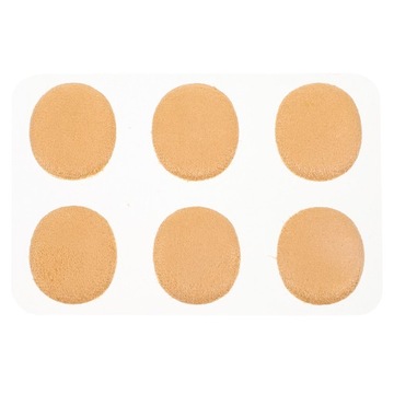 h-6PCS COMFORTABLE HEEL CUSHIONS SMALL HEEL PATCH