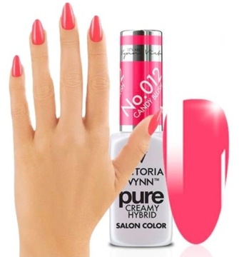 Lakier hybrydowy lakier kolorowy Victoria Vynn 012 CANDY BLUSH 8 ml