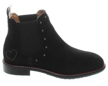 ODD MOLLY mollyhood low suede botki damskie naturalna skóra zamszowa r. 37