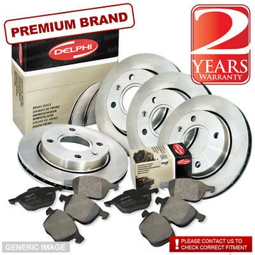 DEL TARCZE KLOCKI przod DODGE GRAND CARAVAN 2008-