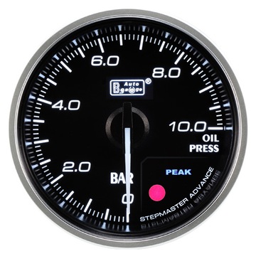Wskaznik Ciśnienie oleju Auto gauge PREMIUM 60mm